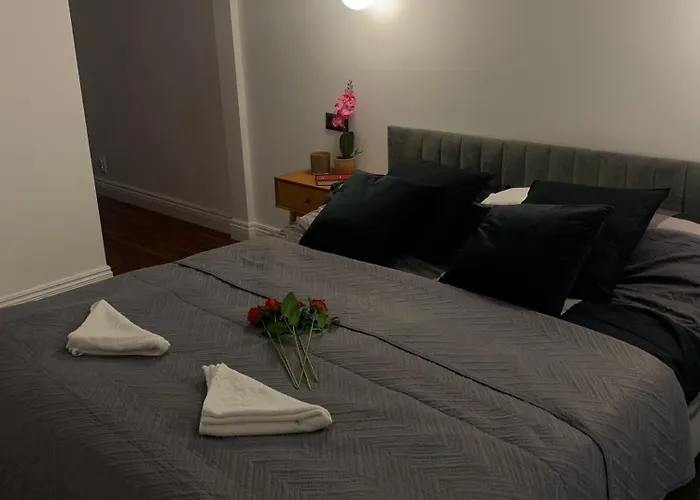 Apartmán Penthouse Na Loftach Tymienieckiego W Centrum Lodzi